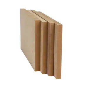 सबसे अच्छा गुणवत्ता 18mm सादे MDF पैनल और बिक्री के लिए Melamine MDF बोर्ड