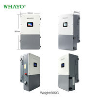 Onduleur Solaire Hybride Whayo Reliable Energy 15kW 20kW 24kW, Solution de Secours Monophasée 120V 240V