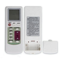 Télécommande universelle pour climatiseur ES-AC087, prix d'usine, écran LCD, télécommande KT-109II, 12 touches