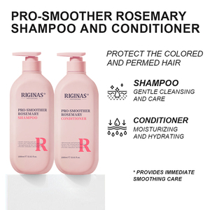 Champú <span class=keywords><strong>y</strong></span> Acondicionador de Romero de Marca Privada Riginas, Champú Nutritivo <span class=keywords><strong>y</strong></span> Reparador Profundo <span class=keywords><strong>para</strong></span> <span class=keywords><strong>Cabello</strong></span> Teñido <span class=keywords><strong>y</strong></span> Dañado - Product Image 3