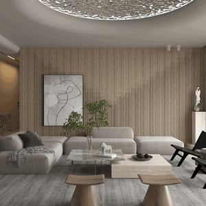 <span class=keywords><strong>Panneau</strong></span> <span class=keywords><strong>acoustique</strong></span> d'extérieur Design en bois résistant aux intempéries Insonorisation pour jardin et <span class=keywords><strong>terrasse</strong></span> - Product Image 4