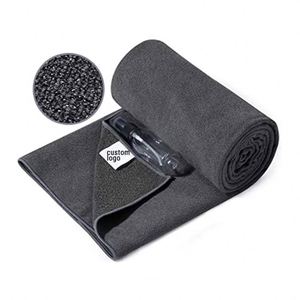 Serviette de sport en microfibre suédée personnalisée avec logo, pour le sport, le camping, les voyages, l'entraînement - Product Image 2