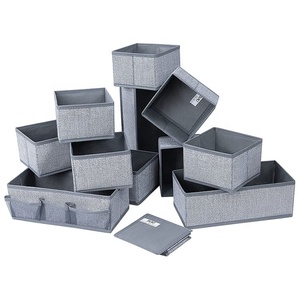 12Pcs Schublade Organizer Unterwasche Non-Woven Fabric Storage Box Fur Socken Underwear Kinderschrank Organizer