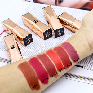 ALIVER del labbro di trucco Impermeabile blocco di <span class=keywords><strong>colore</strong></span> durevole di Canapa rossetto opaco - Product Image 3