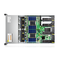 Gooxi server penyimpanan nas SL201-D08R-G3 xeon emas 6326 prosesor 2u rak chassis server