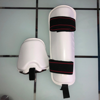 Équipement d'entraînement de Taekwondo WTF en gros, équipement de protection pour arts martiaux, protège-tibias et protège-pieds de Taekwondo, logo personnalisé