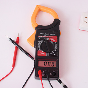 Multímetro <span class=keywords><strong>DT266</strong></span> Medidor de abrazadera digital Medidor de abrazadera de alta precisión Medición de voltaje Amperímetro Multímetro de abrazadera - Product Image 1