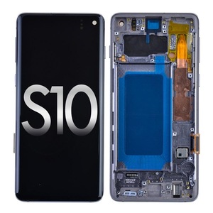 Écran tactile LCD complet, compatible avec les spécifications d'origine pour <span class=keywords><strong>Samsung</strong></span> Galaxy <span class=keywords><strong>S10</strong></span> <span class=keywords><strong>SM</strong></span>-<span class=keywords><strong>G973F</strong></span>, pièces de rechange pour réparation de téléphone portable - Product Image 1
