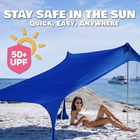Tente portable 1688 en Lycra anti-UV pour plage et camping, utilisation transfrontalière pour mobilier d'extérieur