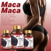 Capsules Maca Plus - Complément alimentaire naturel à base de racine pour la nutrition sportive, l'énergie et le tonus corporel pour adultes
