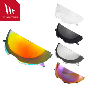 Visière de casque de moto MTHELMETS STREETFIGHTER, visière de remplacement en PC pour casque - Product Image 1