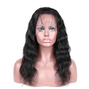 28 Inches Full Lace <b>Wig</b> Brazilian Human Hair Body Wave Lace <b>Wig</b> for Black Women - Product Image 1