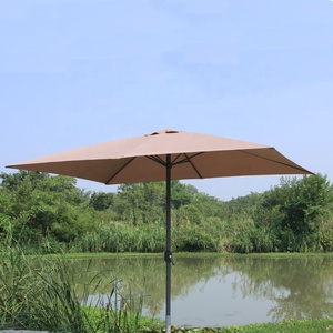 Garden Outdoor Beach <strong>Rectangular</strong> Umbrella 300X200CM <strong>Parasol</strong> - Product Image 5