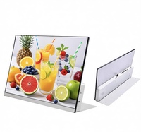 Affichage numérique pour restaurants et magasins de détail, utilisation en ascenseur, écran tactile 21,5 pouces avec télécommande, CMS basé sur le cloud, multi-touch