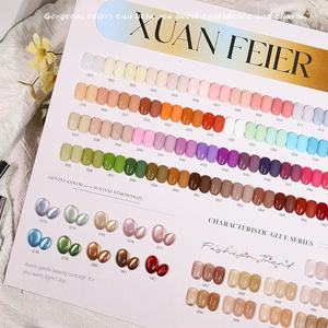 Set de Esmaltes de Uñas Estilo Macaron de 100 Colores, Estilo Macaron, Gel de Cristal, Sin Necesidad de Lavado, Arte de Uñas - Product Image 4