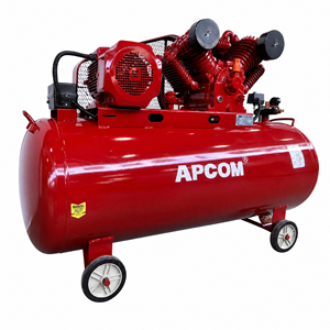 Compresseur d'air à piston haute efficacité et haut débit APCOM, réservoirs de 200L, 300L, 500L et 1000L au choix, à vendre. - Product Image 2