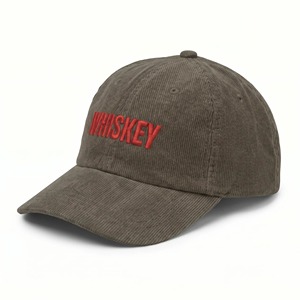 Casquettes Snapback personnalisées OEM avec logo brodé 3D, casquettes à 6 panneaux, casquettes vintage en velours côtelé non structurées, casquettes classiques - Product Image 3