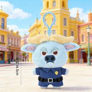 Juguete de Peluche Suave, Esponjoso y Reconfortante de los Personajes de Dibujos Animados de Zootopia 2, Judy y Nick, Juguete de Peluche Antiestrés, Colgante para Mochila, Regalo de Cumpleaños - Product Image 5