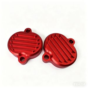 Couverture latérale en alliage d'aluminium Xingtong pour moto, finition durable usinée avec trous de fixation pré-percés - Product Image 1