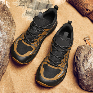Chaussures de trail géométriques durables pour hommes et femmes, grandes tailles US 13 14 EU 47 48, avec empeigne <span class=keywords><strong>en</strong></span> mesh, antidérapantes pour terrains accidentés - Product Image 6
