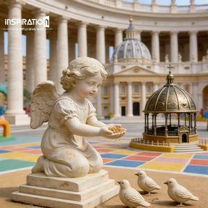 Estatua de Soldado Romano de Piedra Artificial para Villa Europea, Estatua de <span class=keywords><strong>Venus</strong></span> de Piedra Reforzada con Fibra de Vidrio - Product Image 1