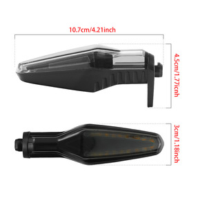 เหมาะสำหรับ <span class=keywords><strong>BMW</strong></span> R1200 Waterbird S1000XR F800 รถจักรยานยนต์ <span class=keywords><strong>BMW</strong></span> ไฟ LED แสดงสถานะสัญญาณเลี้ยว - Product Image 3