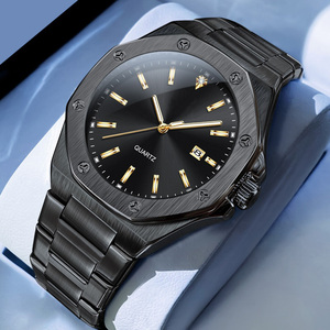 Montre chronographe pour homme, automatique, mécanique, de haute qualité, en acier inoxydable, étanche, sportive, personnalisée, montre-<span class=keywords><strong>bracelet</strong></span> pour affaires - Product Image 6
