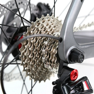 Bicicleta <span class=keywords><strong>de</strong></span> Fibra <span class=keywords><strong>de</strong></span> Carbono <span class=keywords><strong>de</strong></span> Alta Calidad, 26 Pulgadas, 12 Velocidades, Bicicleta Urbana Eléctrica, Horquilla Delantera con Amortiguación, Equipada para Ciclismo - Product Image 5