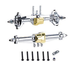 Essieux avant et arrière de voiture RC OEM Simulation <span class=keywords><strong>1</strong></span>/<span class=keywords><strong>18</strong></span> pour Traxxa S TRX4M <span class=keywords><strong>TRX4</strong></span>-<span class=keywords><strong>M</strong></span> - Product Image 5