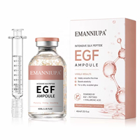 Sérum Ampoule Visage Éclaircissant Anti-Rides à l'Acide Kojique, Curcuma et Vitamine E pour un Teint Unifié et une Peau Éclatante - Correcteur de Taches Brunes OEM