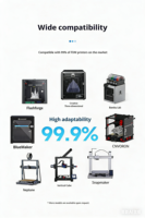 Filament d'impression 3D PETG 1KG, compatibilité universelle, résistant aux chocs, résistant à la rupture, résistant aux hautes températures