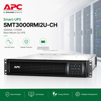APC Smart UPS SMT3000RMI2U 3000VA 2700W 2U Rack Mount Line Interactive UPS Alimentation 230V pour Serveur Centre de Données