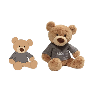 Plushie Maker morbido piccolo all'ingrosso simpatico animale di pezza personalizzato orso peluche giocattoli di peluche orsacchiotto peluche - Product Image 1