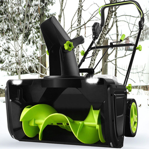 Công Cụ Mới Phần Cứng Công Cụ Điện Máy Thổi Pin Powered Cầm Tay Bãi Cỏ Carding Máy Đẩy Bánh Xe Tuyết Cày - Product Image 1