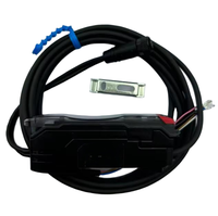 Capteur laser longue portée 6 mètres NPN PNP avec amplificateur à fibre LA-N11N Détection numérique BGS CMOS par réception lumineuse
