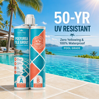 OEM ODM Mastic-colle polyuréthane blanc pour carrelage, étanche, pour carrelage céramique et sols en polymère époxy