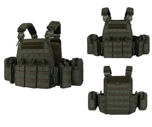 Multi-Functional Breathable Tactical Vest Quick-release <b>MOLLE</b> System Waterproof Nylon Lining Zipper Tactical Vest <b>Bag</b> - Product Image 3