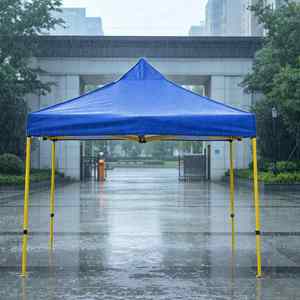 Carpa Plegable con Estructura Hexagonal Reforzada, Fácil de Desmontar, para Ferias de Comida y Puestos de Venta de Aperitivos - Product Image 1