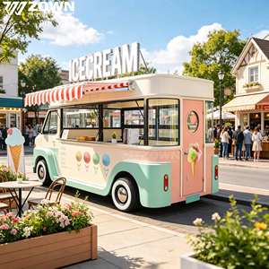 Innovative mobile food trucks, fully equipped ice cream trucks, ice cream carts, trailer-style food trucks. - Product Image 1
