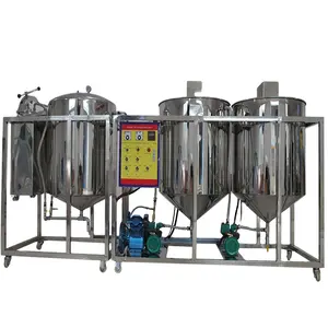 Crude beef tallow oil refining machine with good quality