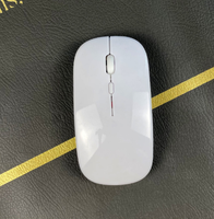 Mouse nirkabel Mini isi ulang USB, Mouse optik tanpa kabel berkualitas tinggi