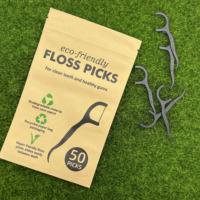 Bâtonnets de fil dentaire jetables biodégradables de qualité supérieure, fil lisse et incassable pour adultes, enfants et femmes enceintes, pour le nettoyage quotidien des dents