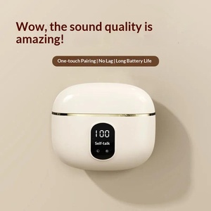 Audífonos Inalámbricos Bluetooth X87 TWS de Moda, Sonido Estéreo de Alta Fidelidad, Diseño Intrauditivo, Pantalla Digital y Larga Duración - Product Image 3