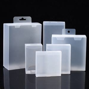 Maßgeschneiderte Quadratische Transparente PET-Würfelbox Mattierte <span class=keywords><strong>PVC</strong></span>-Verpackungsbox Klare Kunststoffbox - Product Image 6
