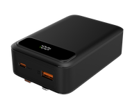 Chargeur de batterie au Lithium Portable haute capacité vente en gros LCD numérique PD charge rapide câble intégré batterie externe 20000mAh