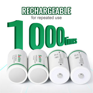 Baterias Recarregáveis D Cell, 1.2V 10000mAh <span class=keywords><strong>NI</strong></span>-MH-Contagem <span class=keywords><strong>2</strong></span> (Pacote de 1) - Product Image 5