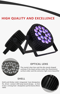 Shehds 18*18W Rgbwa in1 يدعم نظام Dmx 6in1 <span class=keywords><strong>Par</strong></span> يمكن إضاءة المسرح 18 في المخزن سبائك الألومنيوم Rgb - Product Image 5