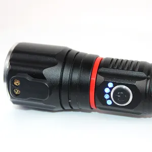 Super Bright P50 LED Tactical Flashlight Aluminium Alloy Escape Torchlight Multifunction Outdoor Tools