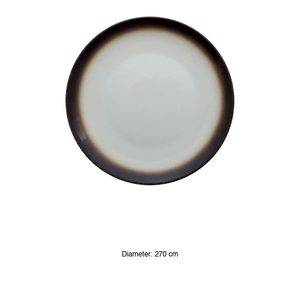 Plato Plano Marrón Marmaris 27 cm Gural -12 - Product Image 3