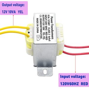 <span class=keywords><strong>Transformateur</strong></span> d'alimentation CA/CA 12V/10W, entrée 120V/60Hz, monophasé, modèle 1210KY, Chine, applicable aux foyers électriques de <span class=keywords><strong>camping</strong></span>-<span class=keywords><strong>car</strong></span> - Product Image 6